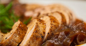 pork tenderloin with apple onion sauce