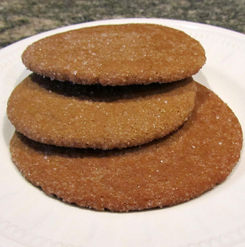 ginger cookies recipe