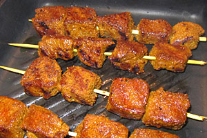 lamb skewers