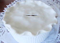 chicken pie ready for the oven