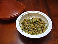 Couscous with currants and dates