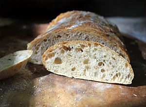 loaf of artisan bread