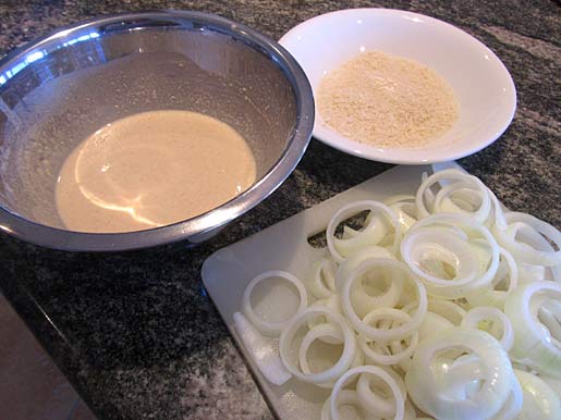 how to make onion rings