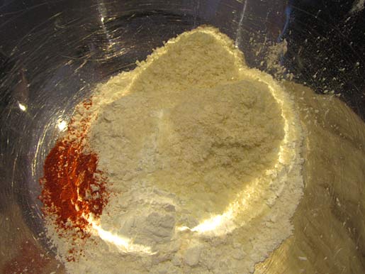 ingredients for onion ring batter