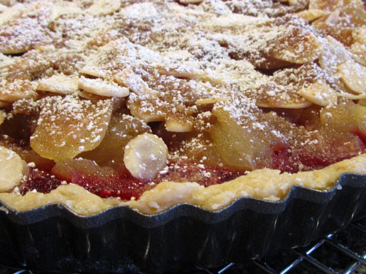 Apple Raspberry Tart