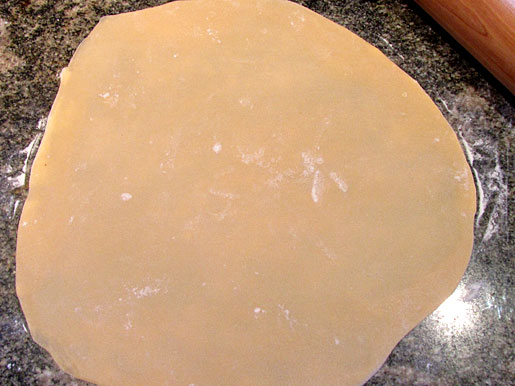 how to roll out pasta dough