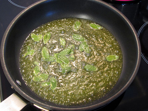 how to make burnt sage butter