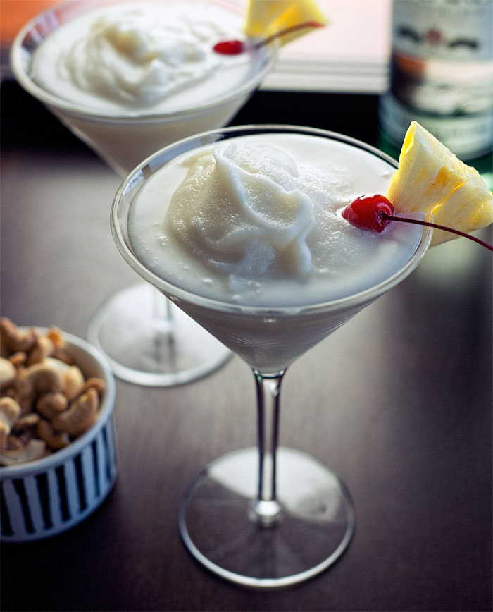 Pina Colada, a wonderful way to celebrate summer.