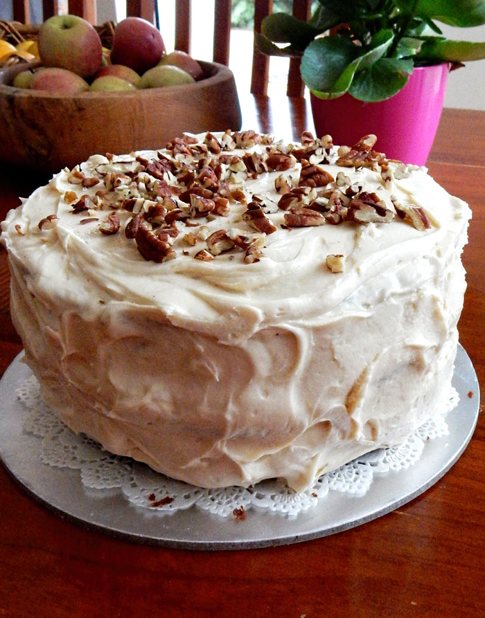 Carrot and Apple Cake is in my kitchen